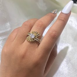 Jewels Of Nepal Panchadhaatu Finger Ring For Women