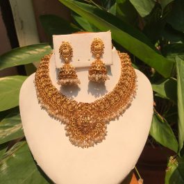 Jewels Of Nepal Gold Plated Temple Sets For Women