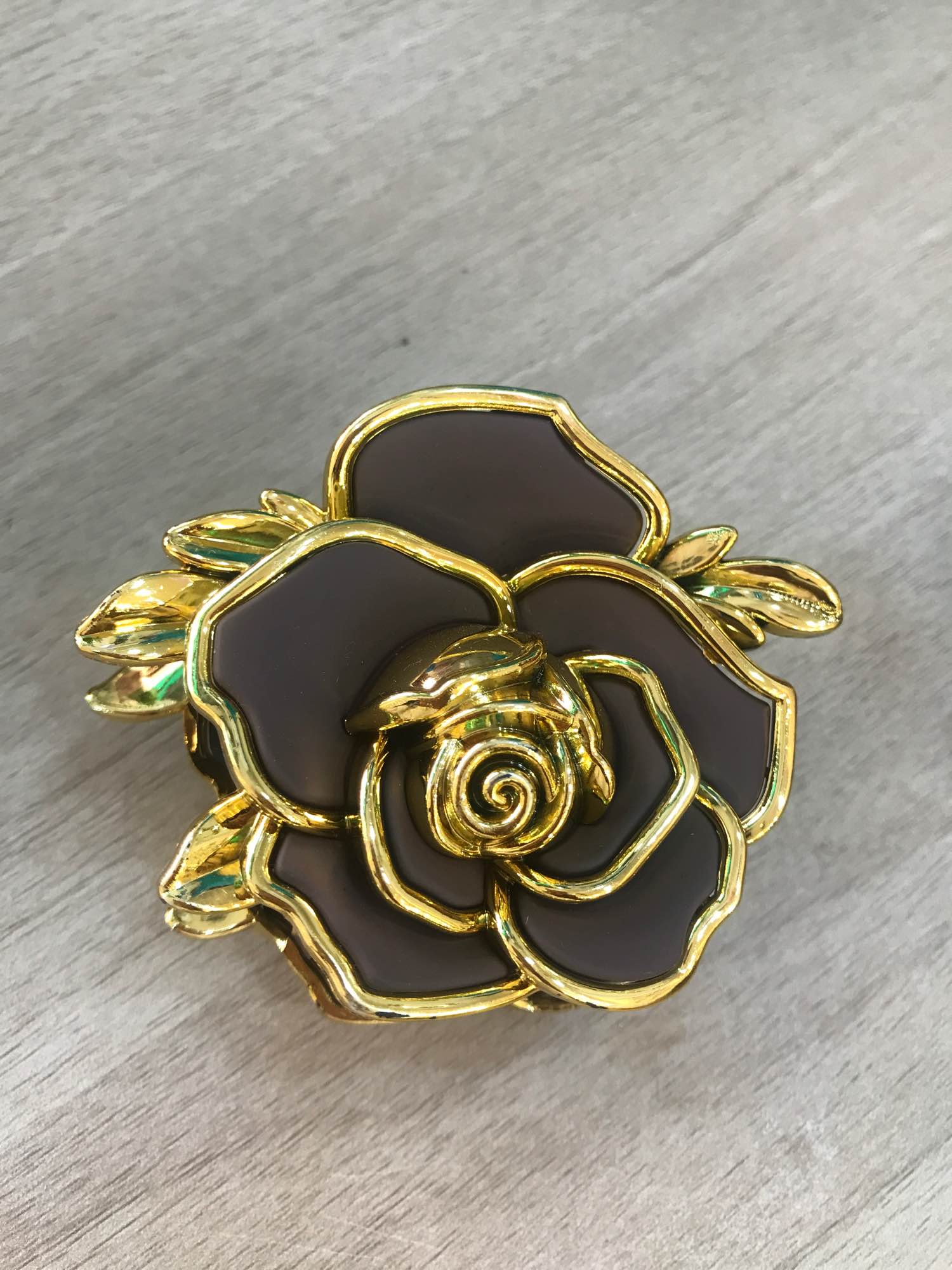 Jewels Of Nepal Flowers Design Claw Clip For Women - Image 7