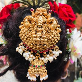 Jewels Of Nepal Brass Hair Pin For Women