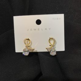 Jewels Of Nepal AAA Cubic Zirconia (CZ) Stone korean Drop Earring For Women