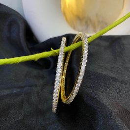 Jewels Of Nepal American Diamond Bangle’s For Women