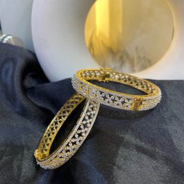 Jewels Of Nepal Australian Diamond Bangles For Women