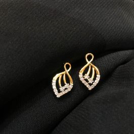 Jewels Of Nepal Australian Diamond Studs For Women