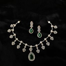 Jewels Of Nepal Australian Diamond Necklace Sets For Women