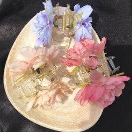Jewels Of Nepal Chiffon/Flower Claw Clip For Women