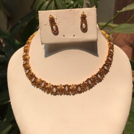 Jewels Of Nepal Golden Oxidized Necklace Sets For Women