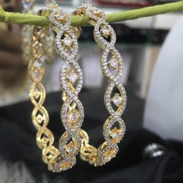 Jewels Of Nepal Australian Diamond Bangles For Women