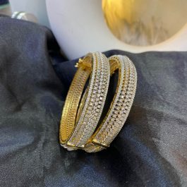 Jewels Of Nepal Australian Diamond Bangle For Women