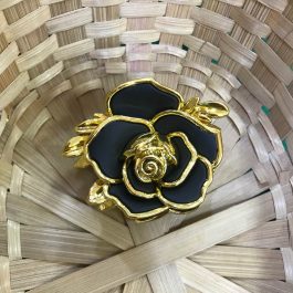 Jewels Of Nepal Flowers Design Claw Clip For Women