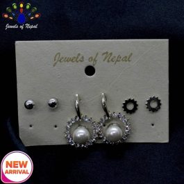 Jewels of Nepal Combo Earrings Set for Women