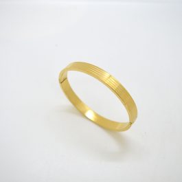 Jewels of Nepal Stainless Steel Bracelet (Lock Style) for Unisex