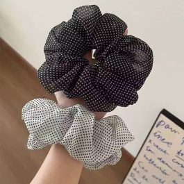 Jewels Of Nepal Chiffon Hair Scrunchies For Women