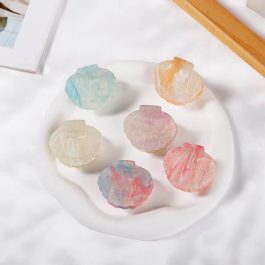 Jewels Of Nepal Korean Style Seashell Resin Hair Claw Clip For Women