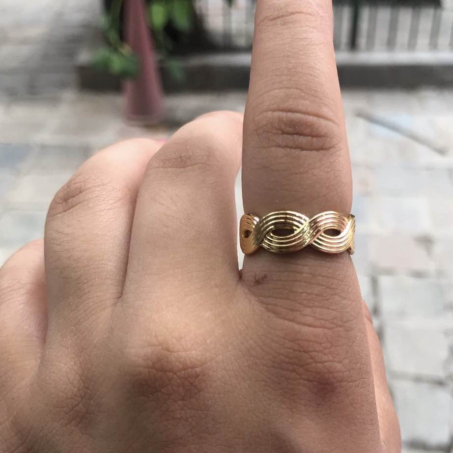 Jewels of Nepal Viral/Trendy Stainless Steel Finger Rings for Women - Image 22