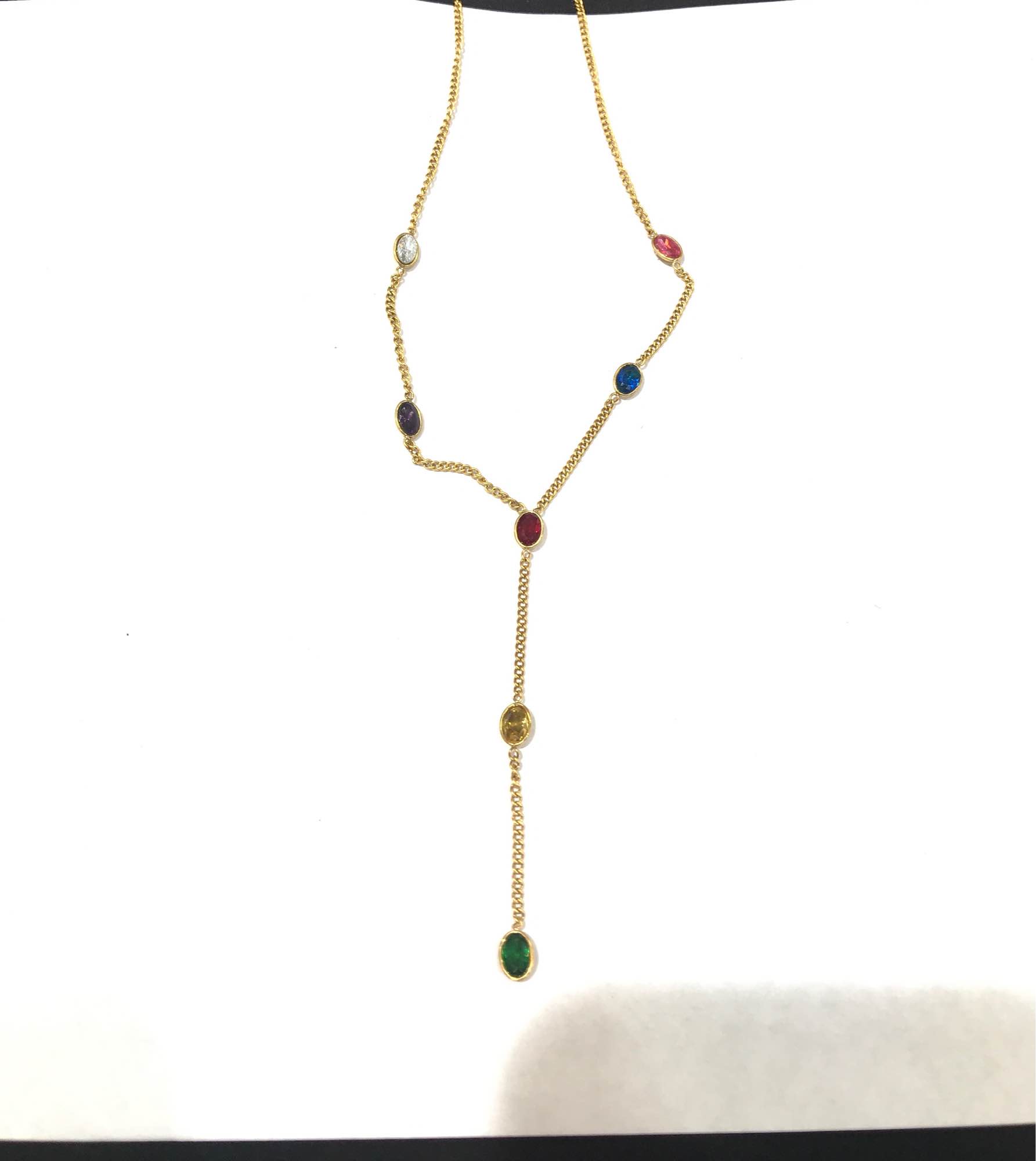 Jewels Of Nepal Multicolored New Trendy Pendant’s Necklace For Women - Image 3