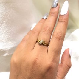 Jewels Of Nepal Premium Panchadhaatu Finger Ring For Women