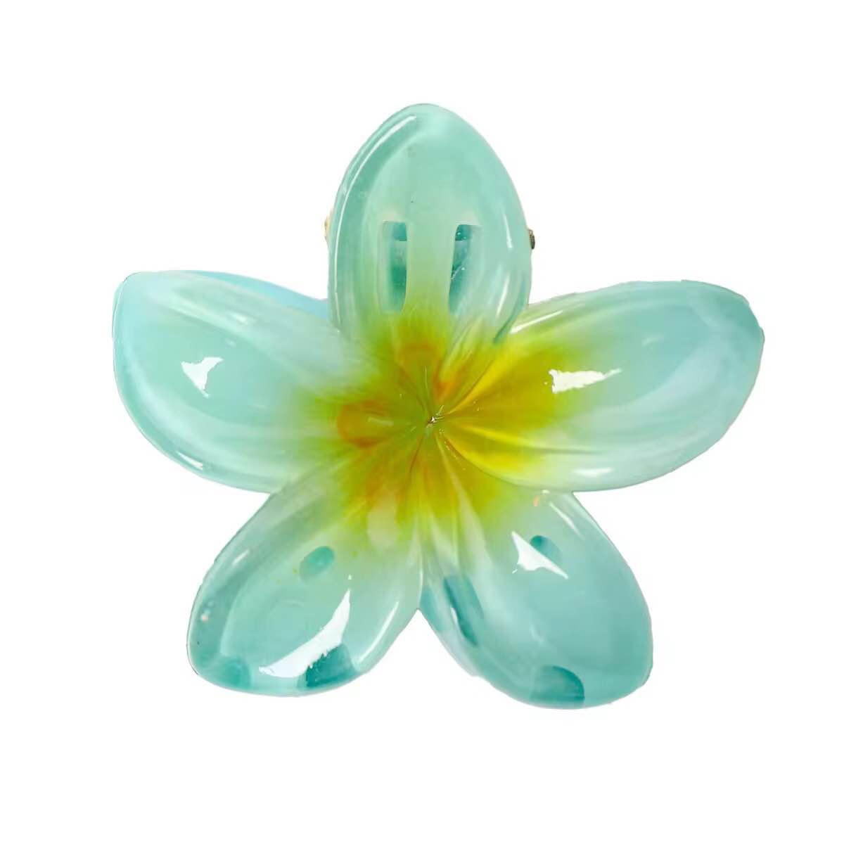 Jewels Of Nepal Flower Small Cute Claw Clip For Women - Image 8