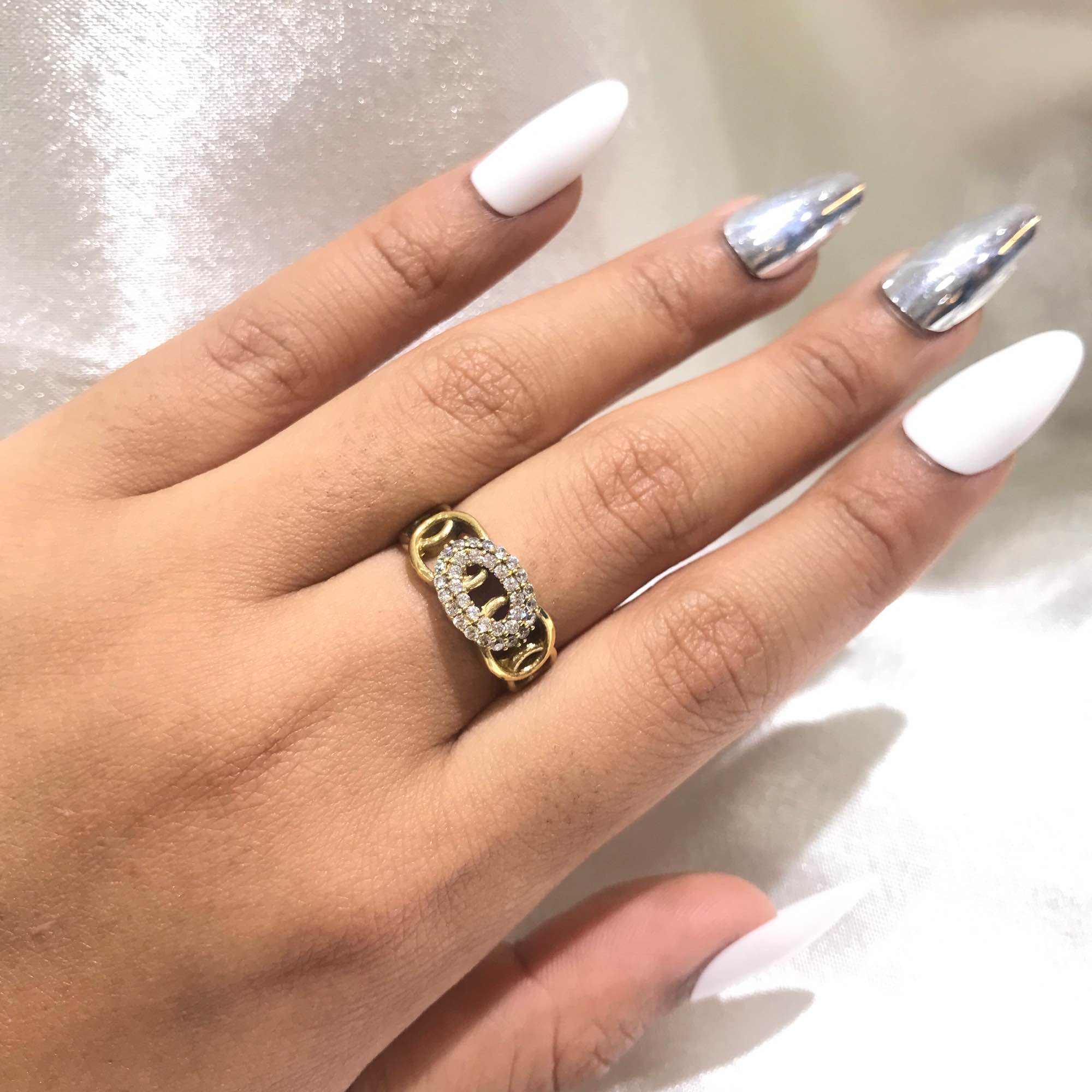 Jewels Of Nepal Premium Panchadhaatu Ring For Women - Image 2