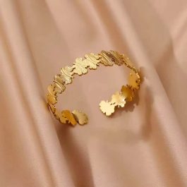 Jewels Of Nepal Stainless Steel Chunky Bracelet For Women