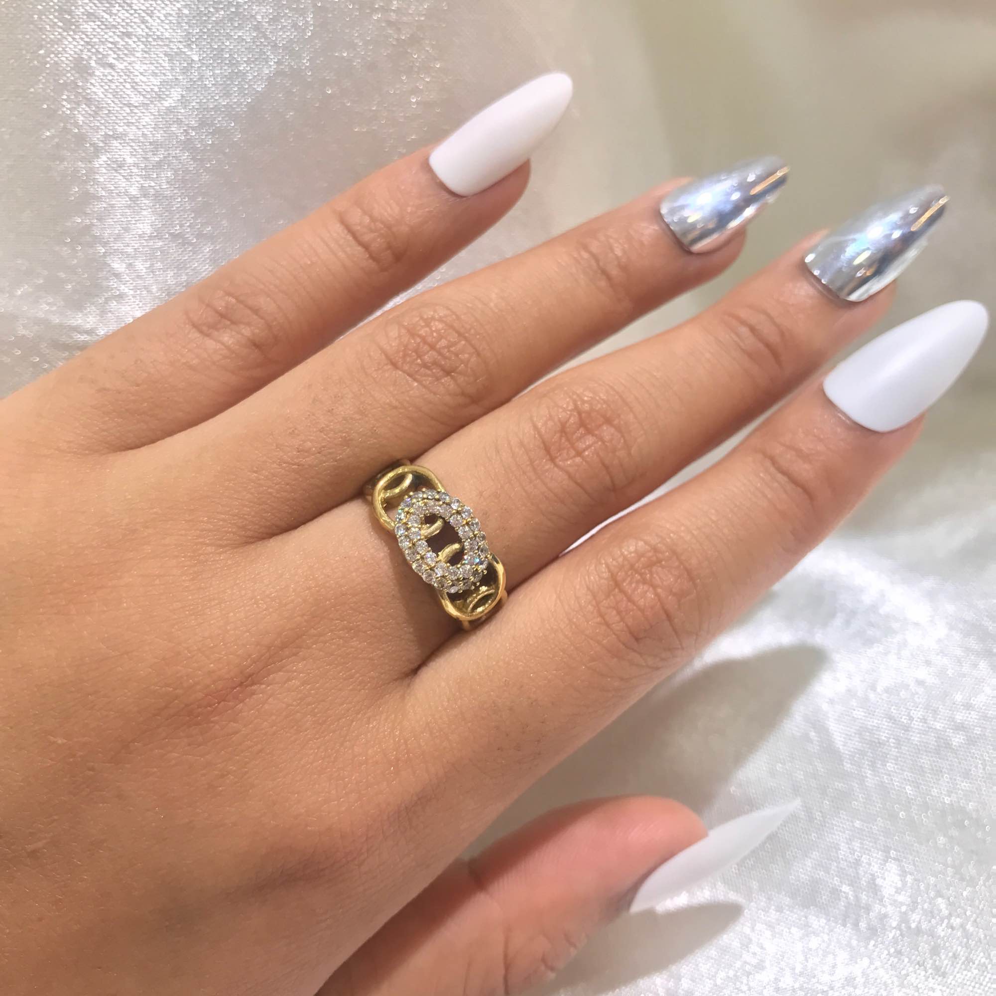 Jewels Of Nepal Premium Panchadhaatu Ring For Women