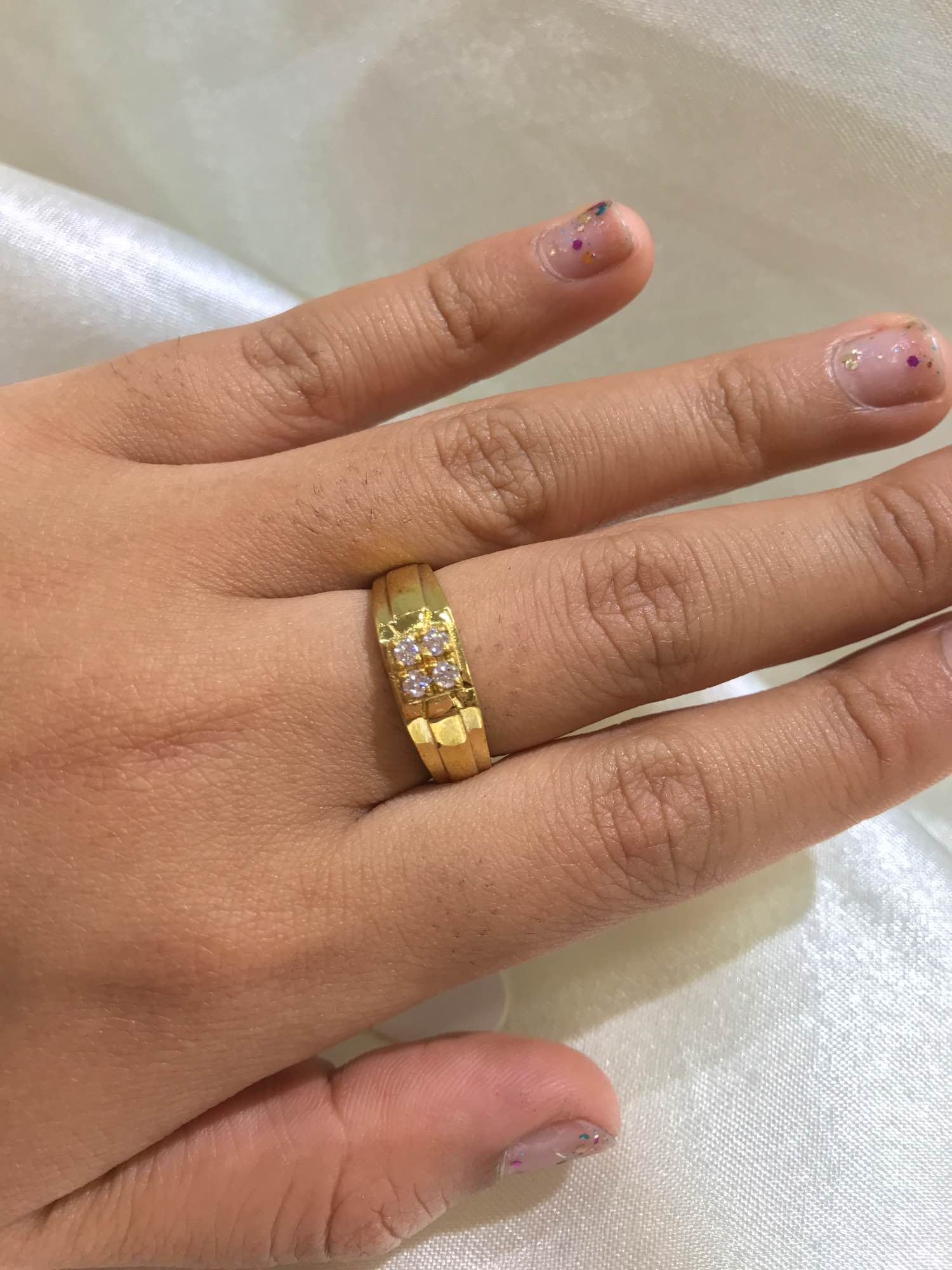 Jewels Of Nepal Panchadhaatu Finger Ring For Unisex - Image 2