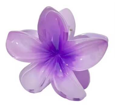 Jewels Of Nepal Flower Small Cute Claw Clip For Women - Image 3