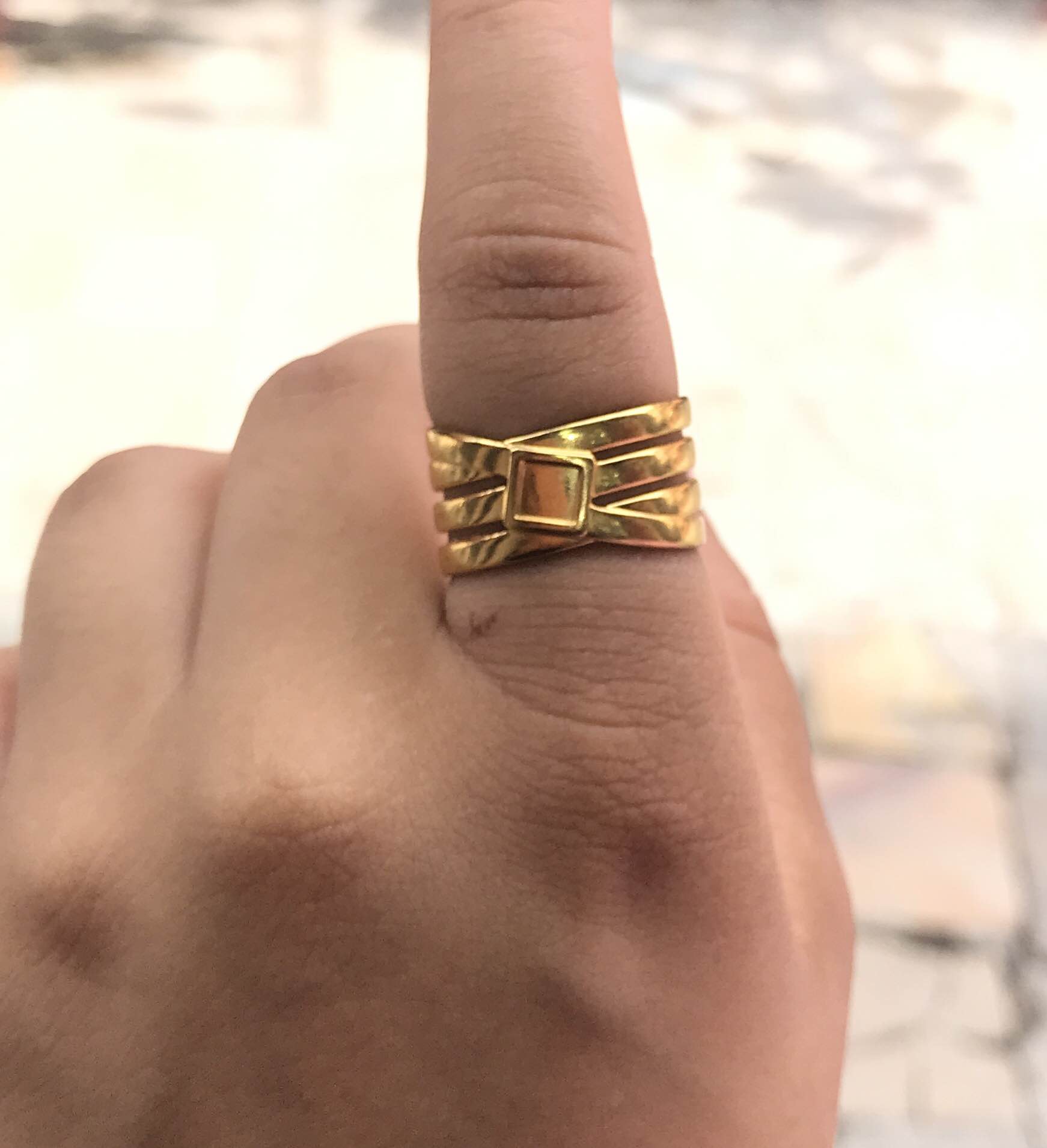 Jewels of Nepal Viral/Trendy Stainless Steel Finger Rings for Women - Image 8