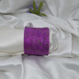 Jewels of Nepal Purple Bangles / Chura / Churi For Women- 2 dozens (24pcs)