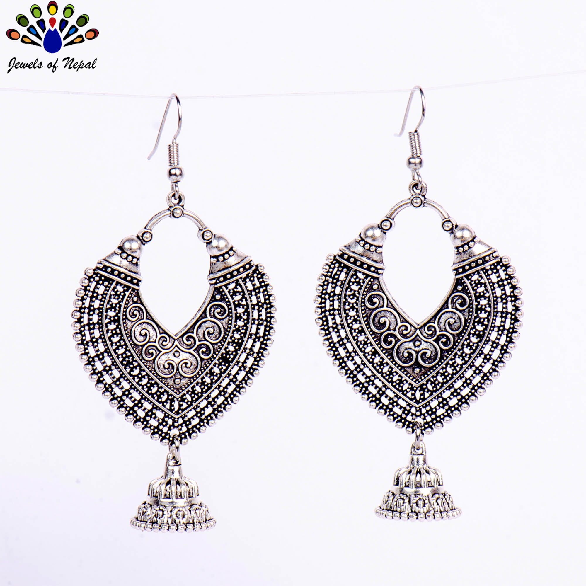 Absract Design Drop Earrings For Women - Image 3