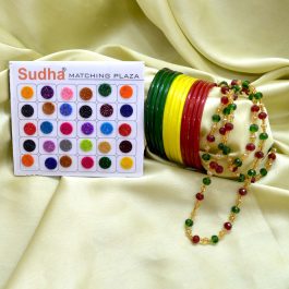 Jewels of Nepal Teej / Shrawan Special Glass Bangles / Chura Combo Set for Women