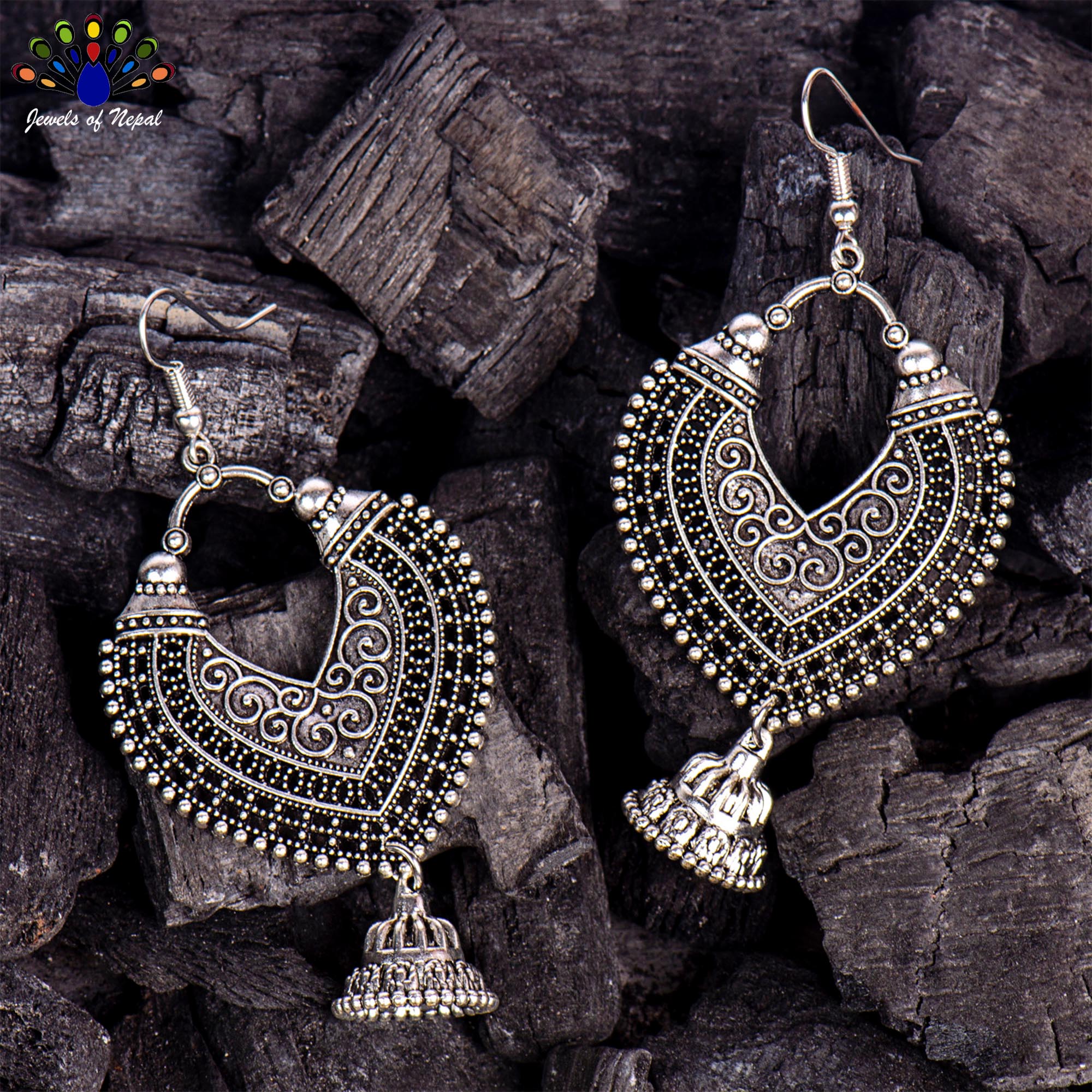 Absract Design Drop Earrings For Women - Image 5