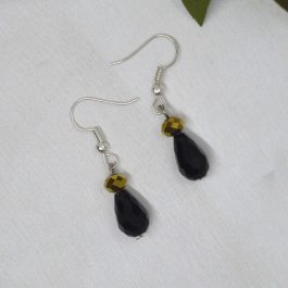 Jewels of Nepal Faux Crystal Drop Earrings For Women