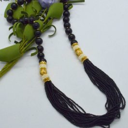 Chunky Potey Beaded Stylish Mala Necklace