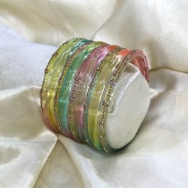 Jewels of Nepal Jelly Bangles Set for Women