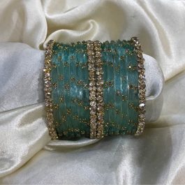 Jewels Of Nepal Blue Bangle Sets For Women