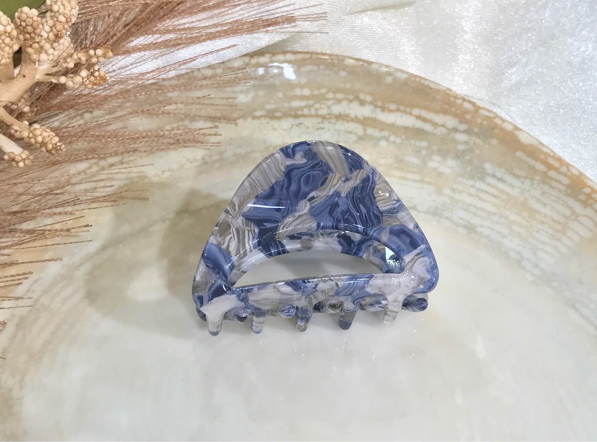 Jewels Of Nepal Acrylic small Hair Claw Clip For Women - Image 10