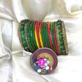 Jewels of Nepal Shrawan Gift Bangles / Chura Set