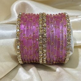 Jewels Of Nepal Purple Bangle Sets For Women