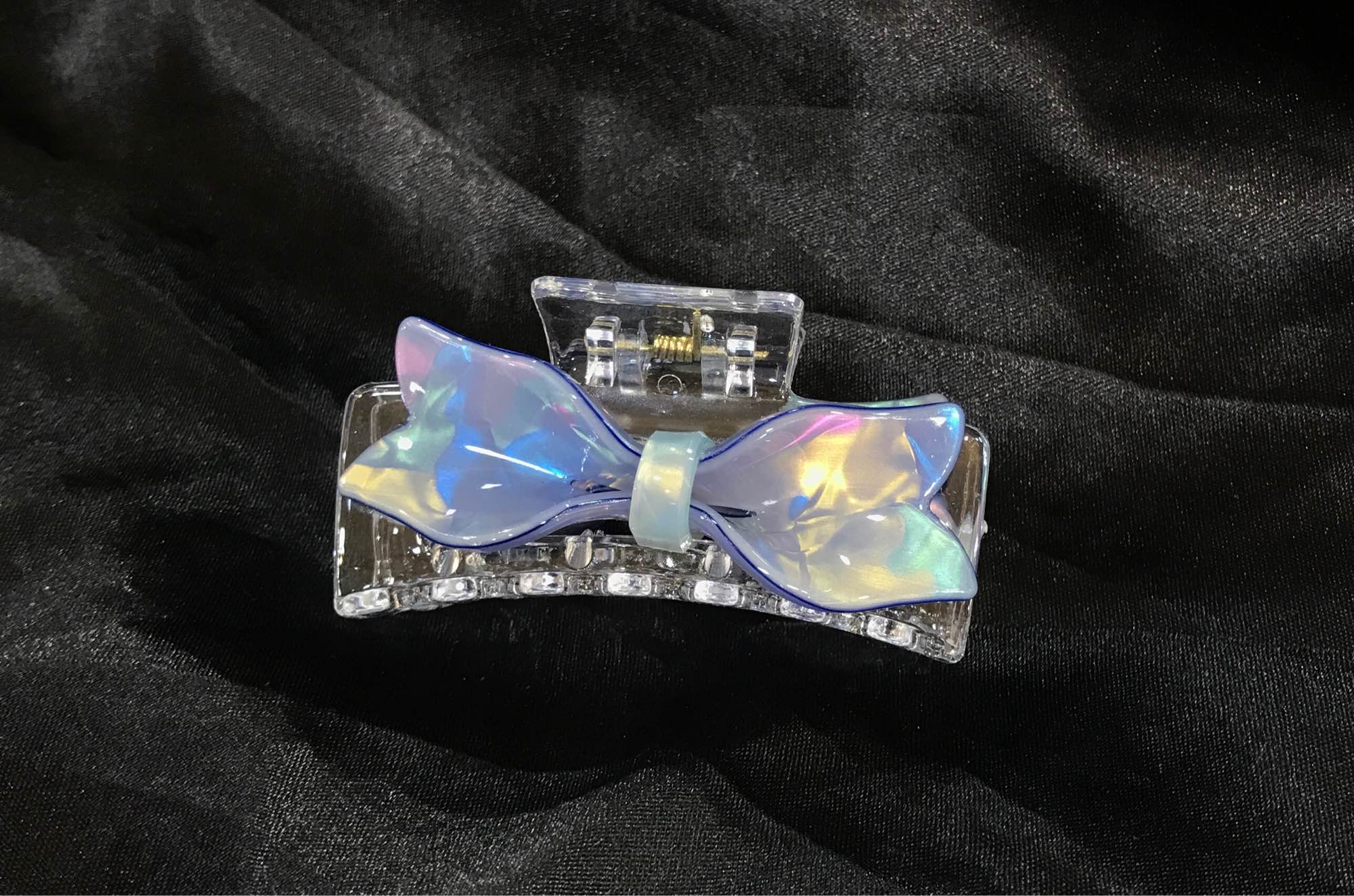 Jewels Of Nepal Transparent Acrylic Bow-shaped Hair Claw Clip For Women - Image 12