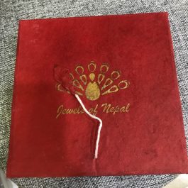 Jewels of Nepal necklace box only (for Jewels of Nepal buyers only)