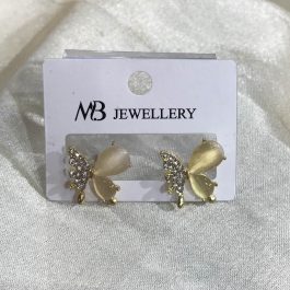 Jewels Of Nepal Butterfly stud Design Earring’s For Women