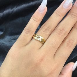 Jewels of Nepal Stainless Steel Finger Rings for Women