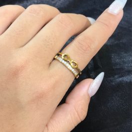 Jewels of Nepal Stainless Steel Finger Rings for Women