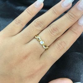 Jewels of Nepal Stainless Steel Finger Rings for Women