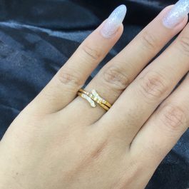 Jewels of Nepal Stainless Steel Finger Rings for Women