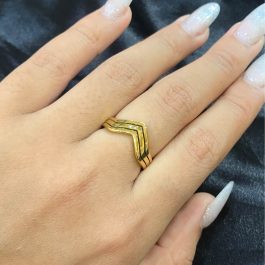 Jewels of Nepal Stainless Steel Finger Rings for Women