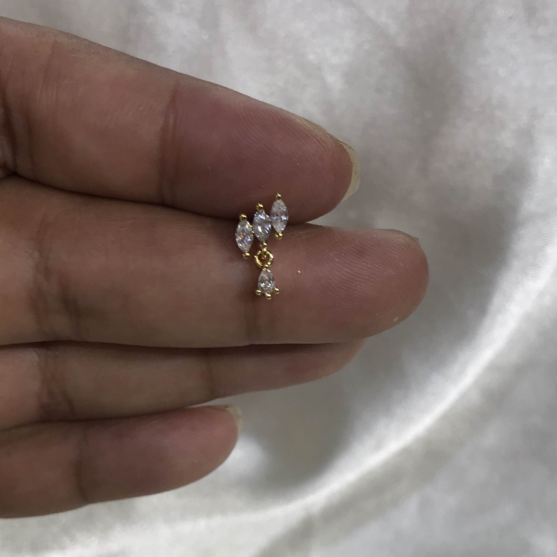 Stainless Steel Helix Ear Studs - Image 6